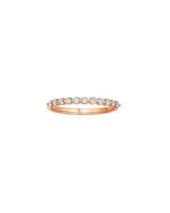 18K Rose Gold Diamond Ring ​