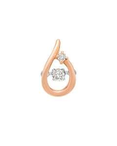 Teardrop Rose Gold Pendant