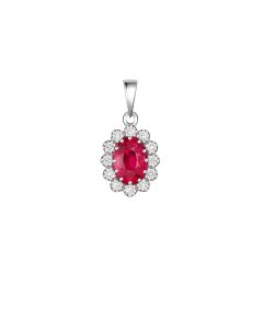 Ruby Bloom Pendant