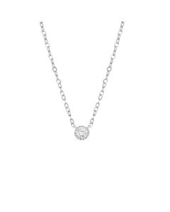 Diamond White Gold Necklace