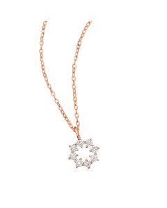 Diamond Starburst Necklace