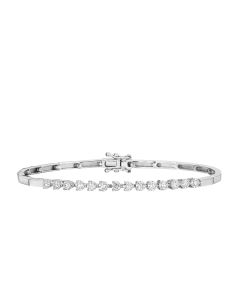 Half Eternity Diamond Bracelet