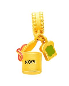 Kopi & Kaya Toast Charm