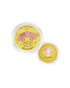 999 Gold My Melody Sanrio Baby Collection Coin 