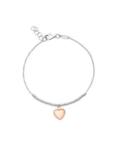 Rose Gold Heart Bracelet