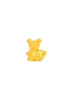  999 Gold Fantasy Collection Teddy Bear Charm