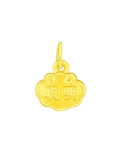 999 Gold Bao Bei Blessing Charm