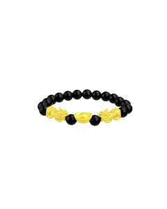 999 Gold Pixiu & Ingot Bracelet