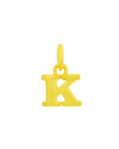 Alphabet K Pendant