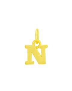 Alphabet N Pendant