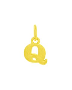 Alphabet Q Pendant