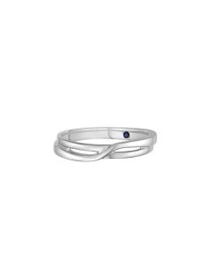 Wave Wedding Band (Male)