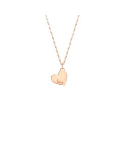 Rose Gold Love Note Necklace