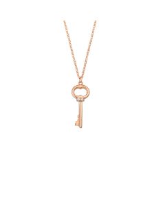 Elise Key Diamond Necklace