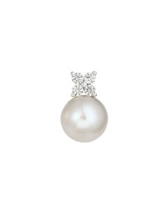 WHITE GOLD FRESH WATER PEARL PENDANT