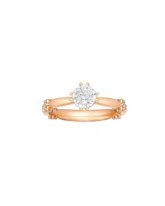 Rose Gold Celestial Diamond Ring 