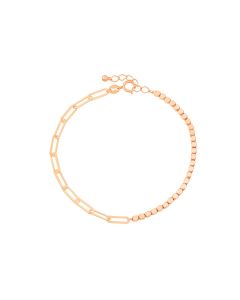 Rose Gold Dual Chain Bracelet
