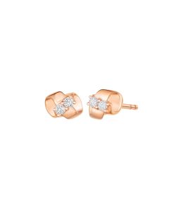 KStyle Swirl Diamond Earrings