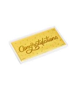 1G Congratulatory Gold Bar