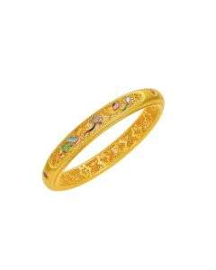 Gu Fa Jin Fluttering Blossom Bangle