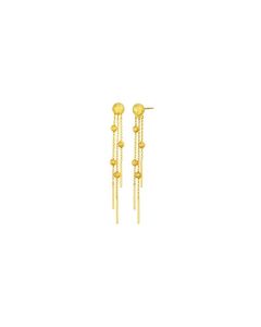 999 Gold Caress Earrings