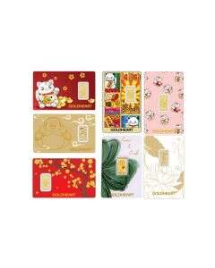 0.1G 999 Gold Exclusive Bundle Gold Bar