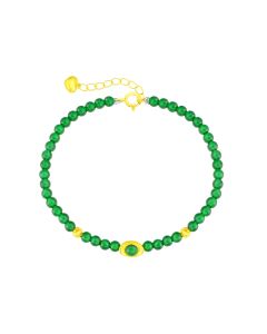 Yellow Gold Ingot Bracelet