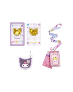 999 Gold Sanrio Characters Flower Faces Kuromi Keepsake