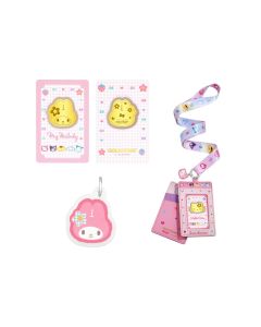 999 Gold Sanrio Characters Flower Faces My Melody Keepsake