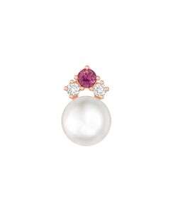 Pearl Sapphire Diamond Pendant