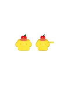 Sanrio characters KoroKoro Sweets Pompompurin Earrings
