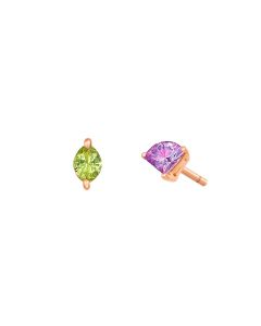 Amethyst & Peridot Earrings