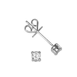 0.19ct each Diamond Earrings