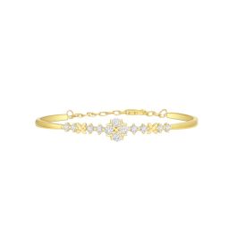 Blossoming Diamond Bangle