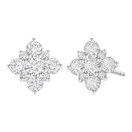 Glitz Starburst Diamond Earrings