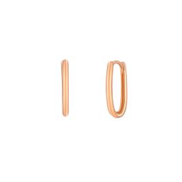 Rose Gold Hoop Earrings