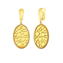 Stardust Oval Earrings 