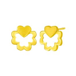 999 Gold Earrings