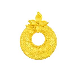 999 Gold Radiance Pendant