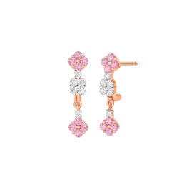 Prestigio Rosy Diamond Earrings