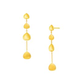 916 Gold Radiance Earrings 