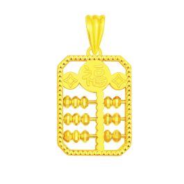 Auspicious Abacus Pendant