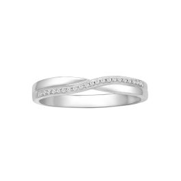 Interlace Wedding Band (Female)