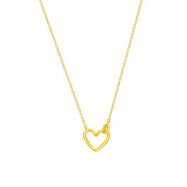 Connected Heart Necklace