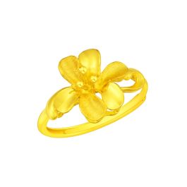 Blooming Harmony 999 Gold Ring