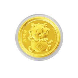 Year of Dragon 999 Gold Coin