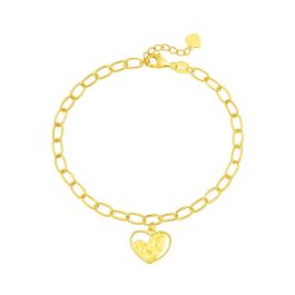 Linked Heart Bracelet