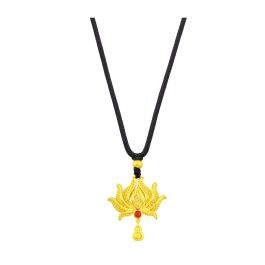 Gu Fa Jin Lotus Necklace