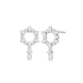 Linked Petal Earrings