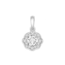 18K Diamond Pendant